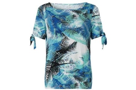 true spirit dames t shirt met jungleprint