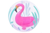 strandbal flamingo