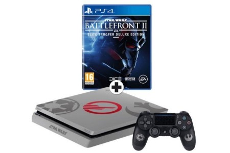 sony playstation 4 slim 1tb star wars edition star wars battlefront ii elite trooper deluxe edition