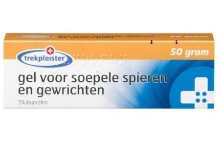 trekpleister gel voor soepele spieren en gewrichten