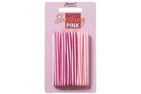 zenner shocking pink roll up haarelastieken