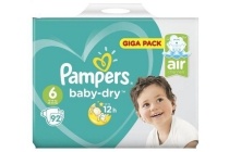 pampers baby dry maat 6 luiers