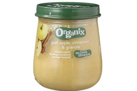 organix just 6m apple cinnamon en granola