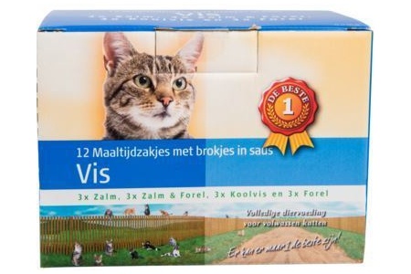 1 de beste kattenvoer vis maaltijdzakjes in saus