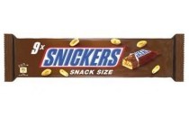 snickers snack size