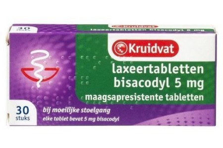 bisacodyl 5mg maagsapresistente laxeertabletten