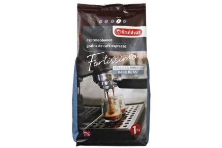 fortissimo strong espressobonen