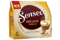 douwe egberts senseo cafe latte vanilla koffiepads