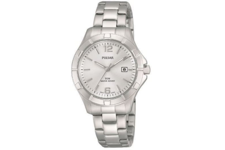 pulsar dames horloge met stalen band ph7381x1