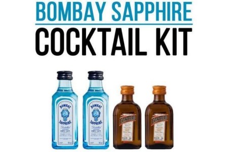 bombay sapphire cocktailkit