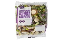 lekker makkelijk roerbakgroenten champignons