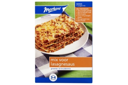 markant mix voor lasagnesaus