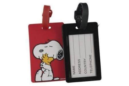 kofferlabel snoopy