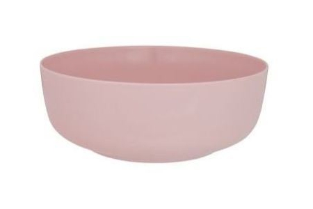 schaal uni 23 cm roze