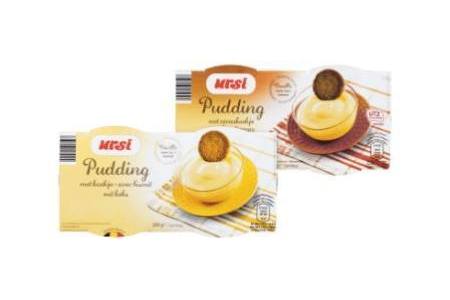 vanillepudding met koekjes