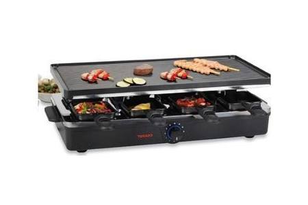 tomado 8 persoons gourmet raclette grill tm 2434