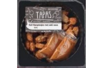 tapas bali kipspiesjes met satesaus