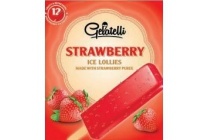 gelatelli strawberry ijsjes