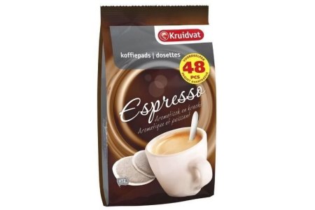 kruidvat espresso koffiepads