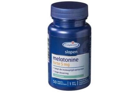 trekpleister melatonine forte 5mg smelttabletten