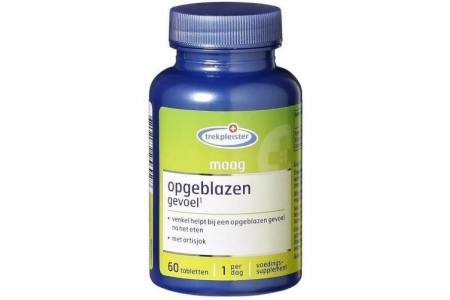 trekpleister opgeblazen gevoel tabletten