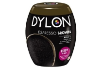 dylon espresso brown machinewas textielverf