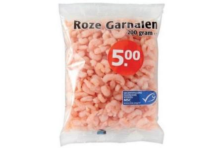 roze garnalen