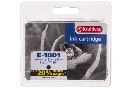 kruidvat e 1801 zwart inktcartridge