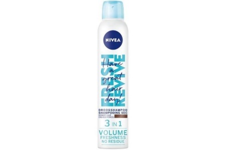 nivea 3 in 1 droogshampoo donker haar