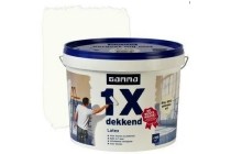 gamma latex 1x dekkend ral 9010 gebroken wit mat 10 liter