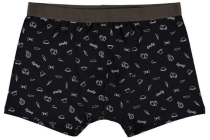 heren boxer zwart