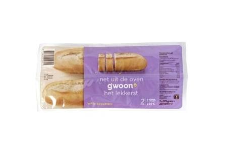 g woon witte baguettes