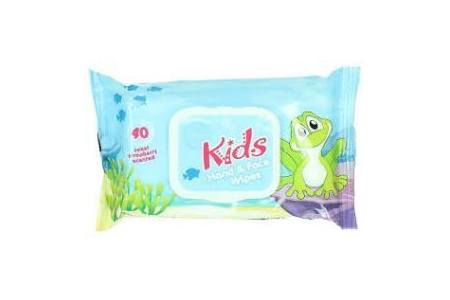 sense kids hand en face wipes