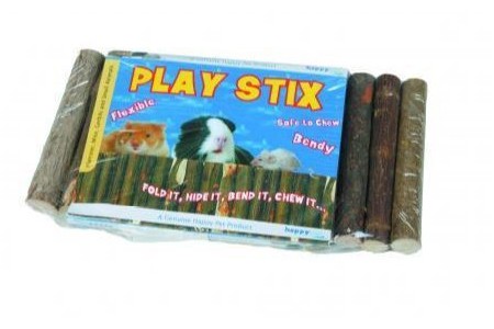 happy pet play stix wilgenbrug houtkleur 46x30 cm