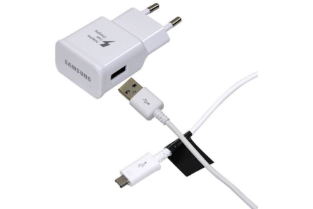 samsung snellader micro usb 2000ma wit