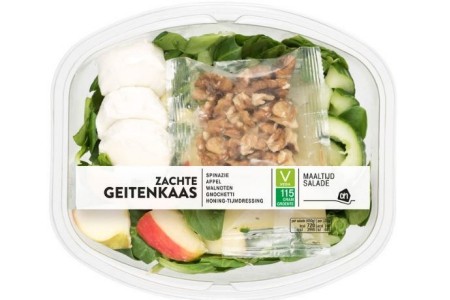 ah maaltijdsalade zachte geitenkaas