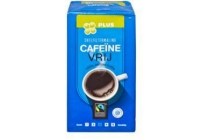 plus cafeinevrij filterkoffie fairtrade