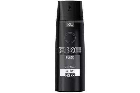 axe black xxl deodorant spray