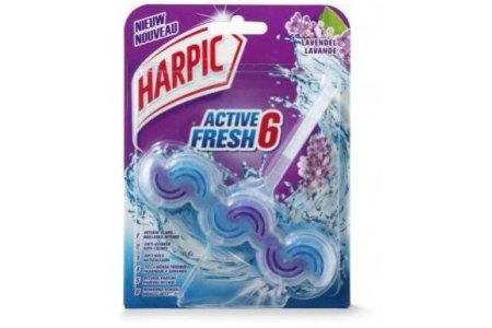 harpic active fresh 6 toiletblok lavendel