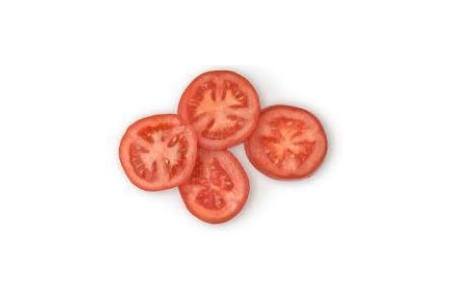 gesneden tomaat paprika of komkommer