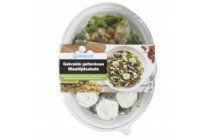 hoogvliet maaltijdsalade gekruide geitenkaas