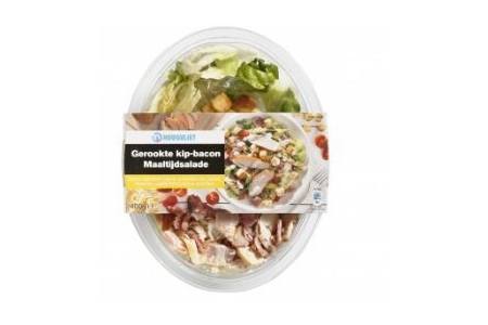 hoogvliet maaltijdsalade gerookte kip bacon