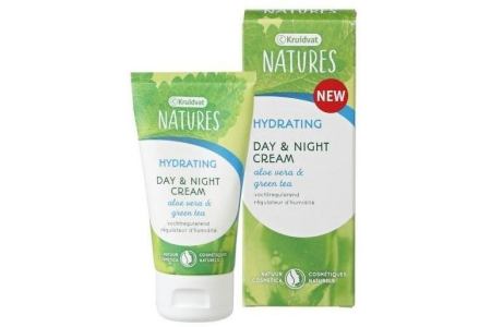 kruidvat natures hydrating day en night cream