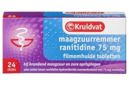 kruidvat maagzuurremmer ranitidine