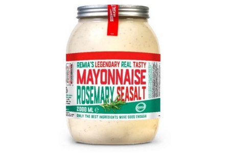 mayonaise rosemary seasalt