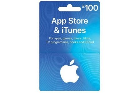 app store en itunes card 100 euro