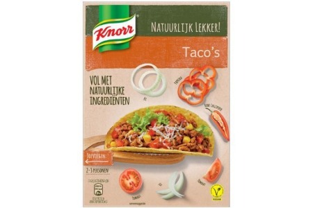 knorr natuurlijk taco s