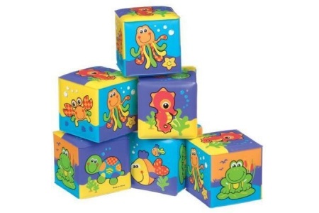 playgro bath soft cubes