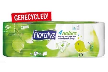 floralys gerecycled toiletpapier