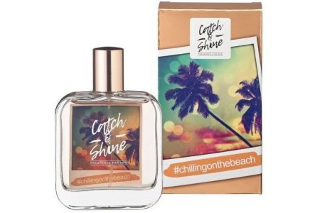 catch en shine woman chilling the beach eau de toilette